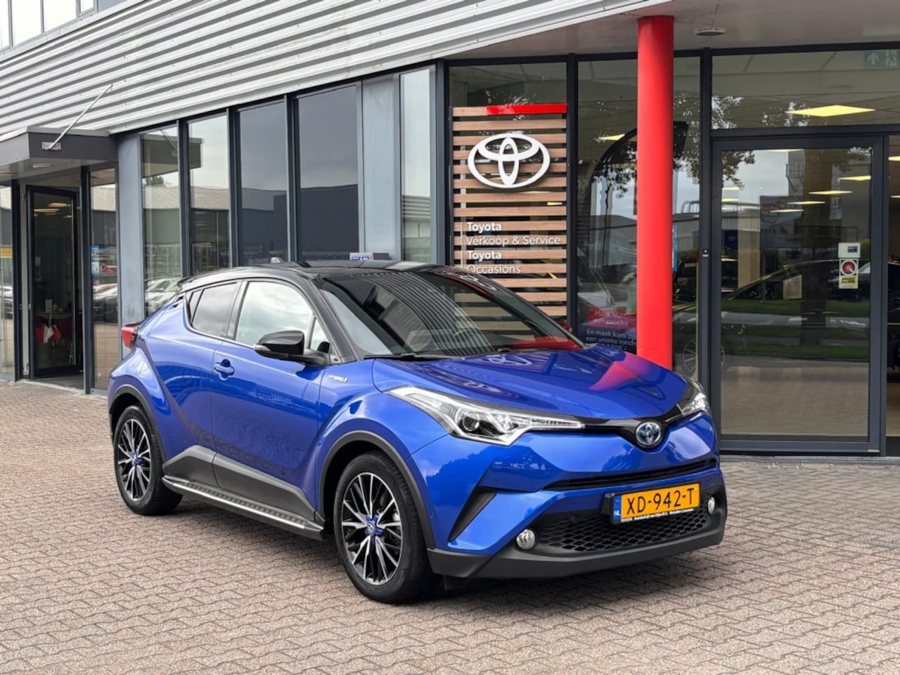Toyota C-HR - 1.8 Hybrid Dynamic | Automaat | Nav | Trekhaak | A.Camera | Unieke KM | Org- NL - AutoWereld.nl