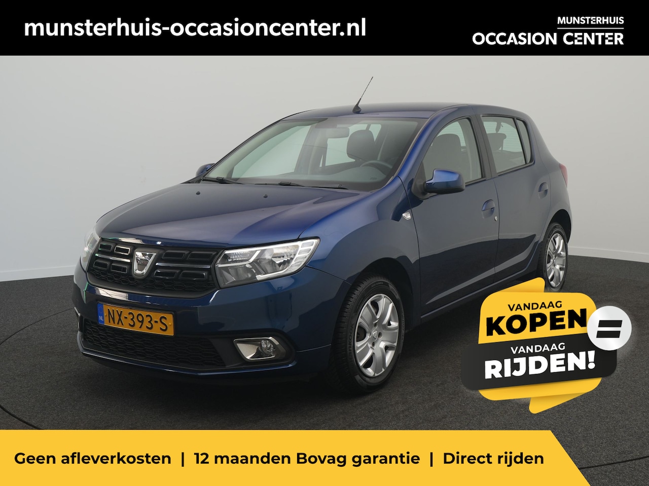 Dacia Sandero - TCe 90 Easy-R Laureate - RIJKLAARPRIJS - Automaat - Trekhaak - Parkeersensoren achter - AutoWereld.nl