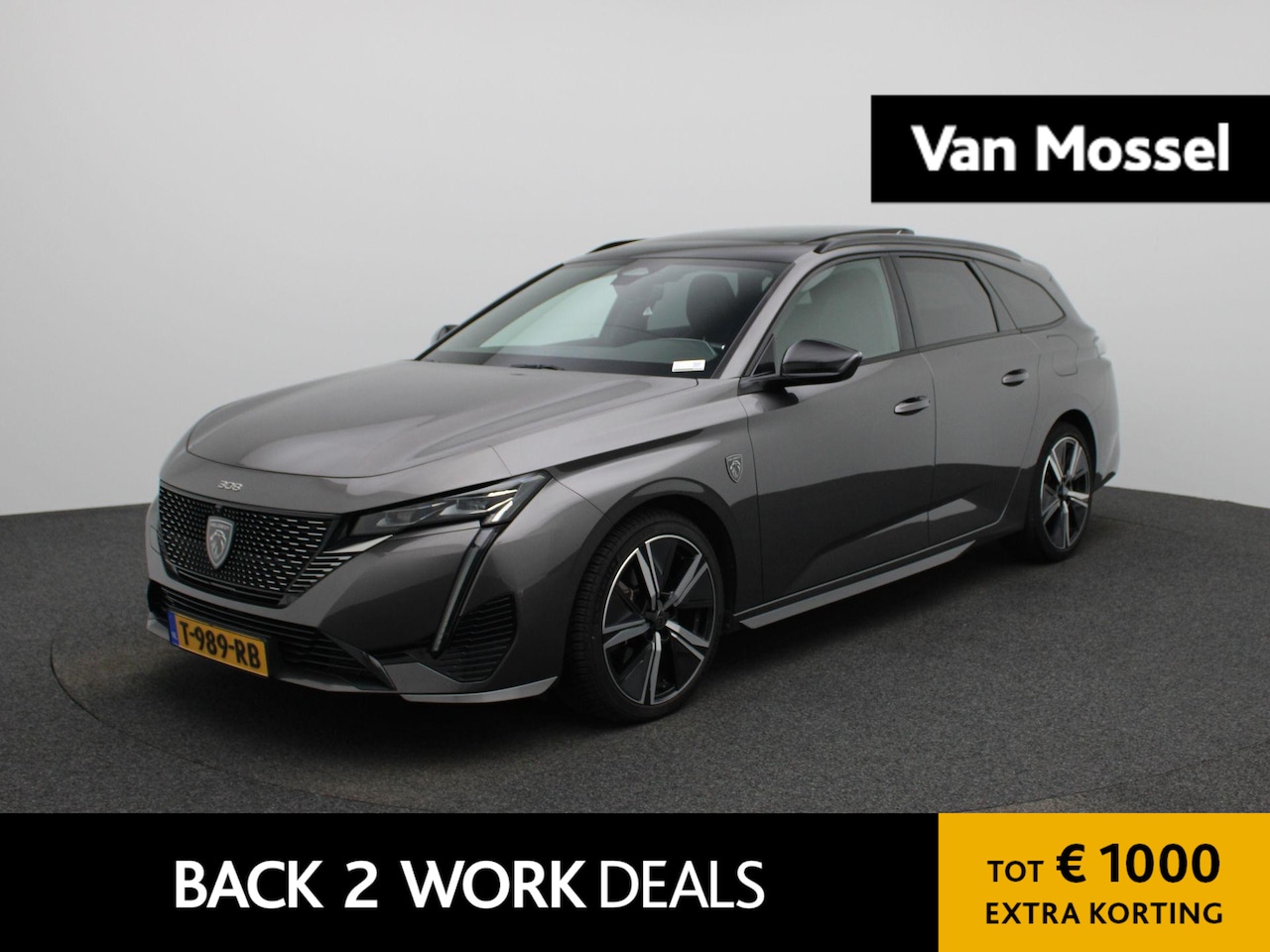 Peugeot 308 SW - 1.6 Plug-in Hybrid 180 GT | Apple Carplay / Android Auto | Panoramadak | Camera | Parkeers - AutoWereld.nl