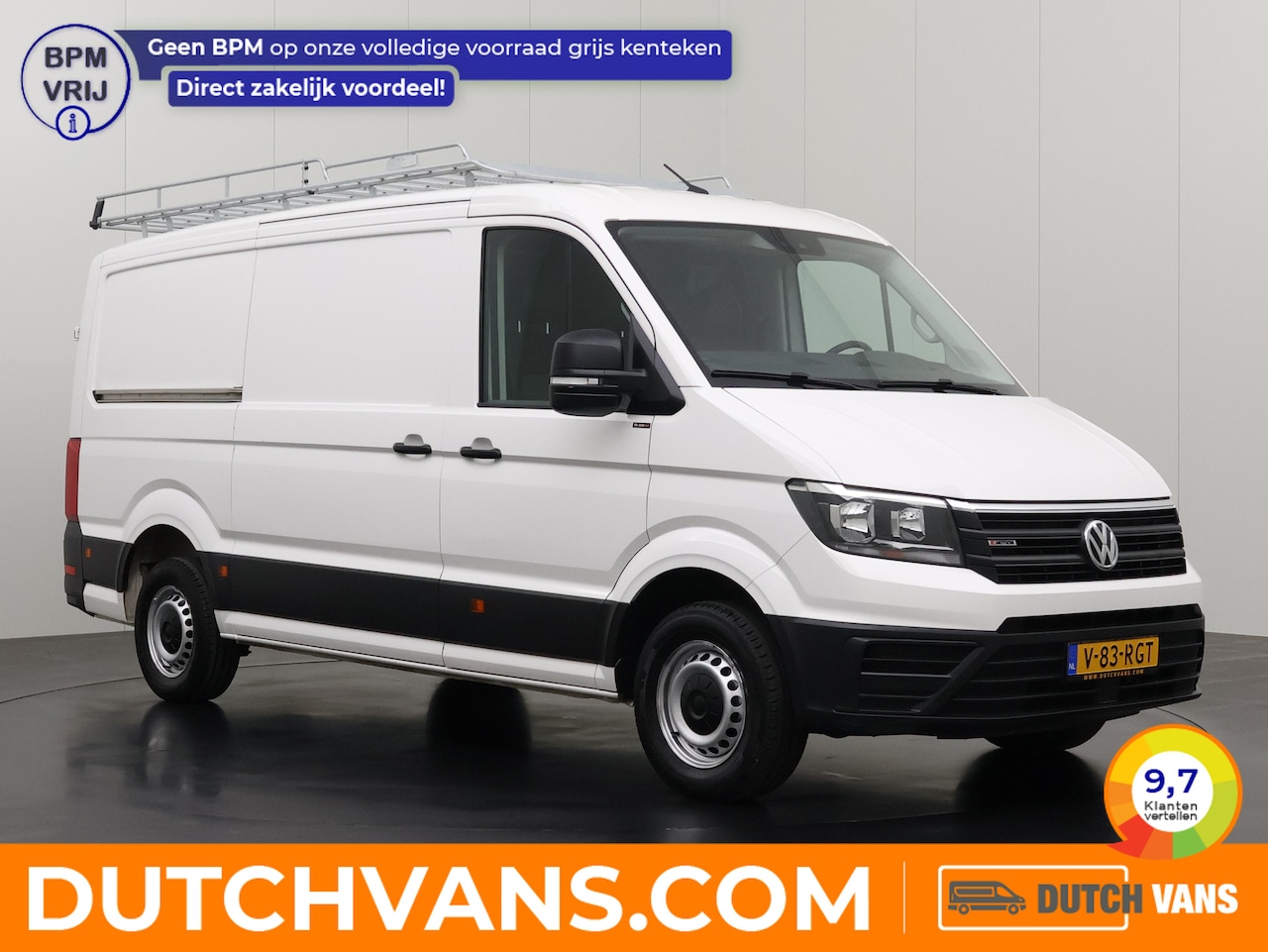 Volkswagen Crafter - 2.0TDI 177PK Automaat L3H2 Imperiaal | Trekhaak | Navigatie | Camera | Airco | Cruise | 3- - AutoWereld.nl