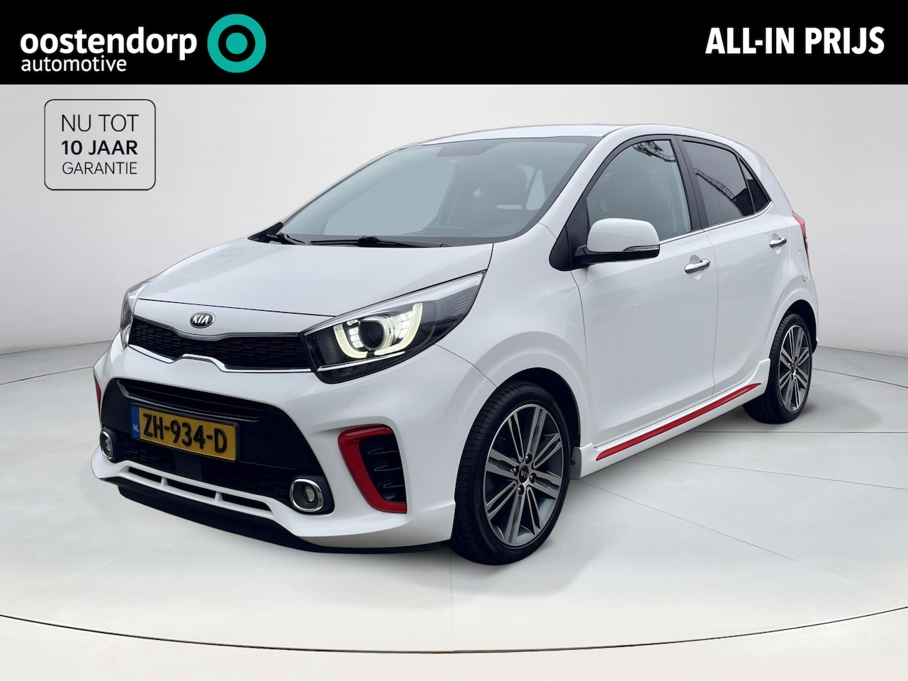 Kia Picanto - 1.2 CVVT GT-Line | CarPlay | Leder | Camera | Led verlichting - AutoWereld.nl