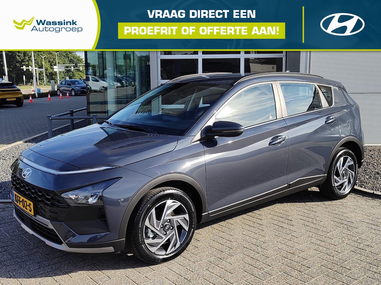 Hyundai Bayon - 1.0 T-GDI Comfort VOORRAAD VOORDEEL | Navigatie | Lane assist | Carplay | Bluetooth | - AutoWereld.nl