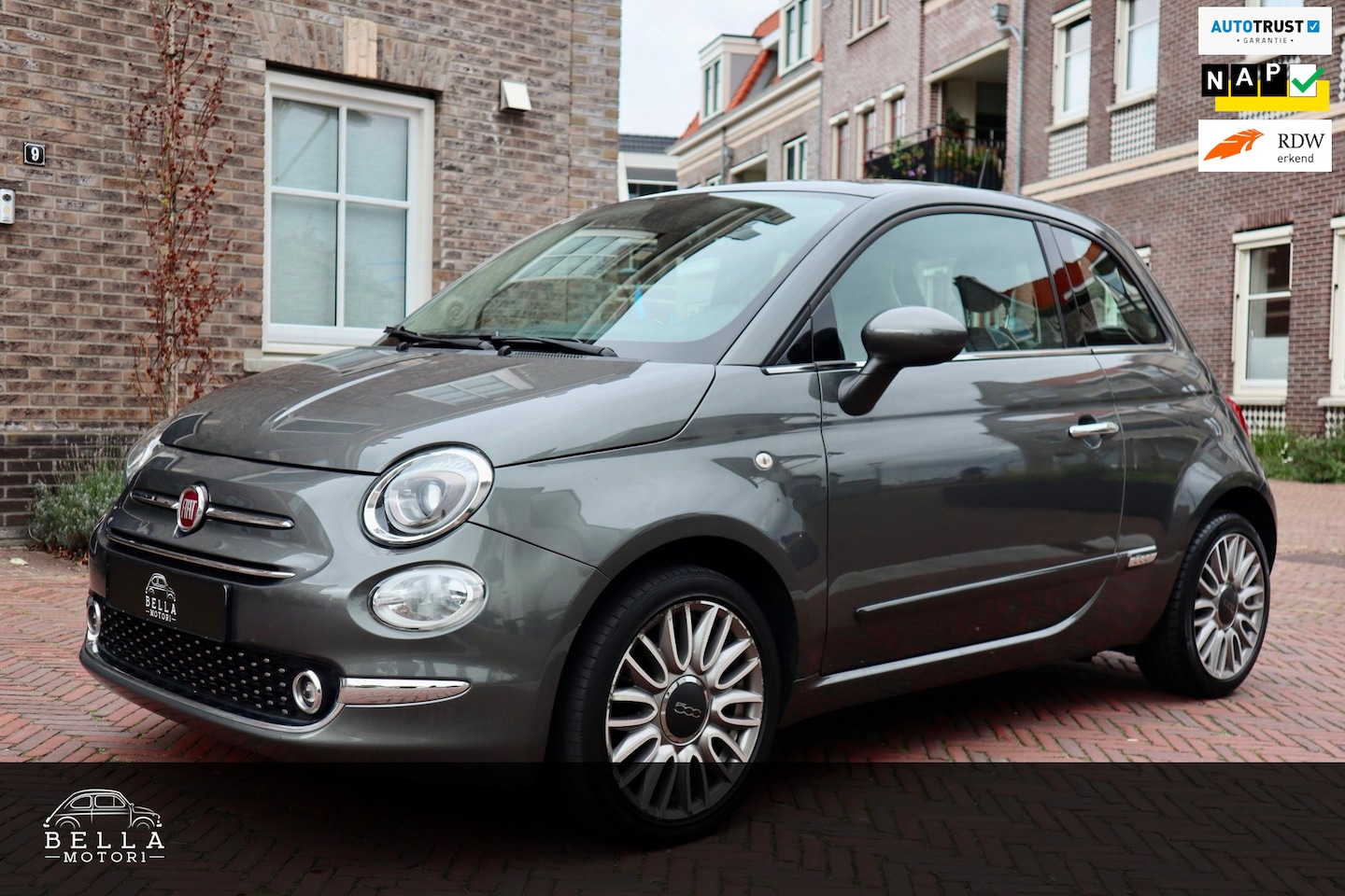 Fiat 500 - 0.9 TwinAir Lounge | RIJKLAARPRIJS | Navigatie | Panoramadak | NAP - AutoWereld.nl
