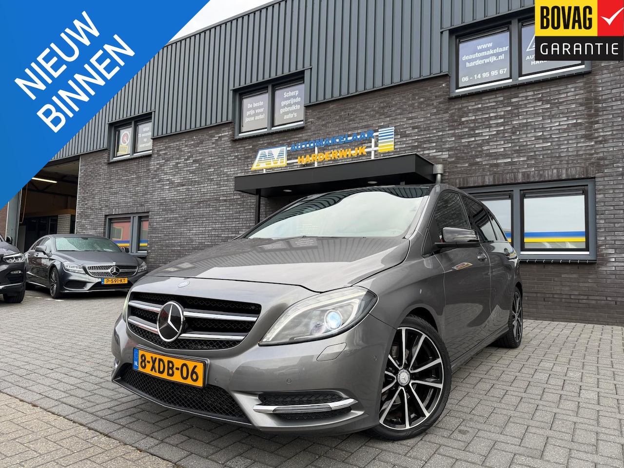 Mercedes-Benz B-klasse - 180 Ambition | AUTOMAAT | 3/6 OF 12MND GARANTIE | NAVI | PANO DAK | CRUISE | LMV | - AutoWereld.nl