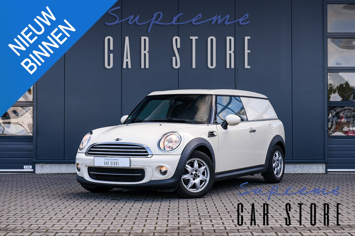 MINI Clubman - 1.6 Cooper D Mini Clubman 1.6 Cooper D I R55 I Clubvan! I Airco I Uniek! - AutoWereld.nl