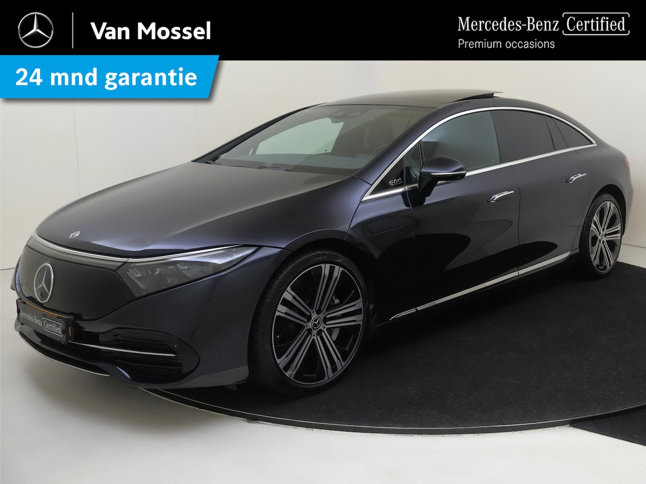 Mercedes-Benz EQS - 450+ Luxury Line 108 kWh / Panoramadak/ 22 inch/ Burmester 3D/ - AutoWereld.nl