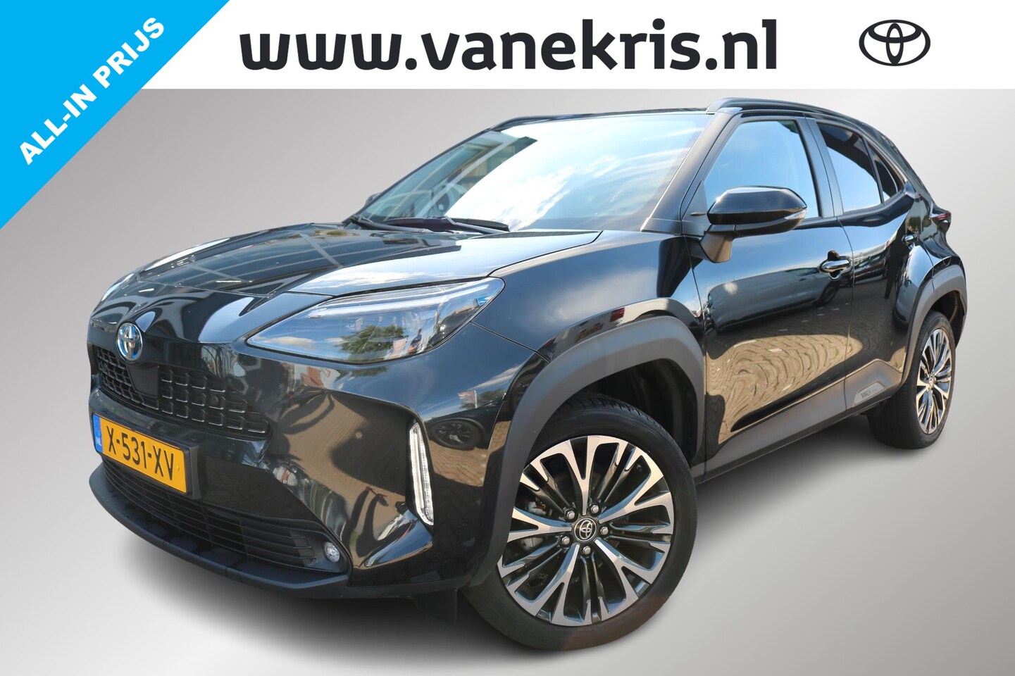 Toyota Yaris Cross - 1.5 Hybrid Executive Head Up Display, Parkeersensoren voor,- en achterzijde, - AutoWereld.nl