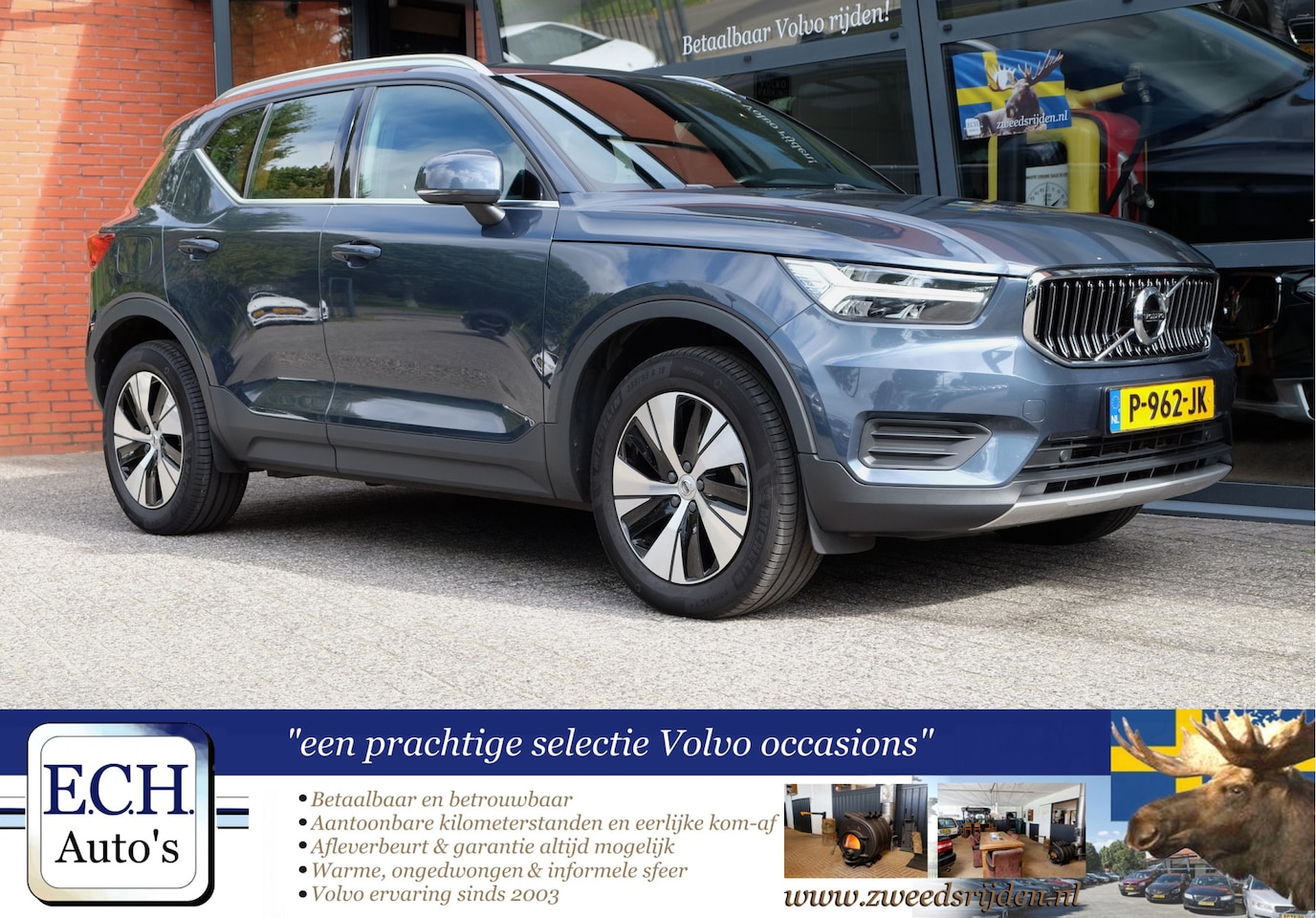 Volvo XC40 - 1.5 T4 211 pk Aut. Recharge Inscription Expression - AutoWereld.nl