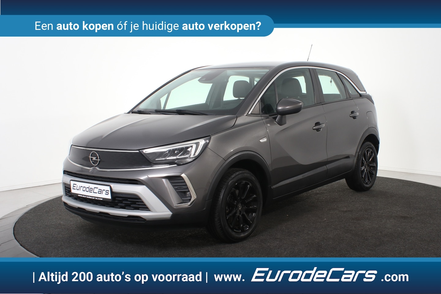 Opel Crossland - 1.2 Turbo Edition *1ste Eigenaar*Leer*Navigatie* - AutoWereld.nl