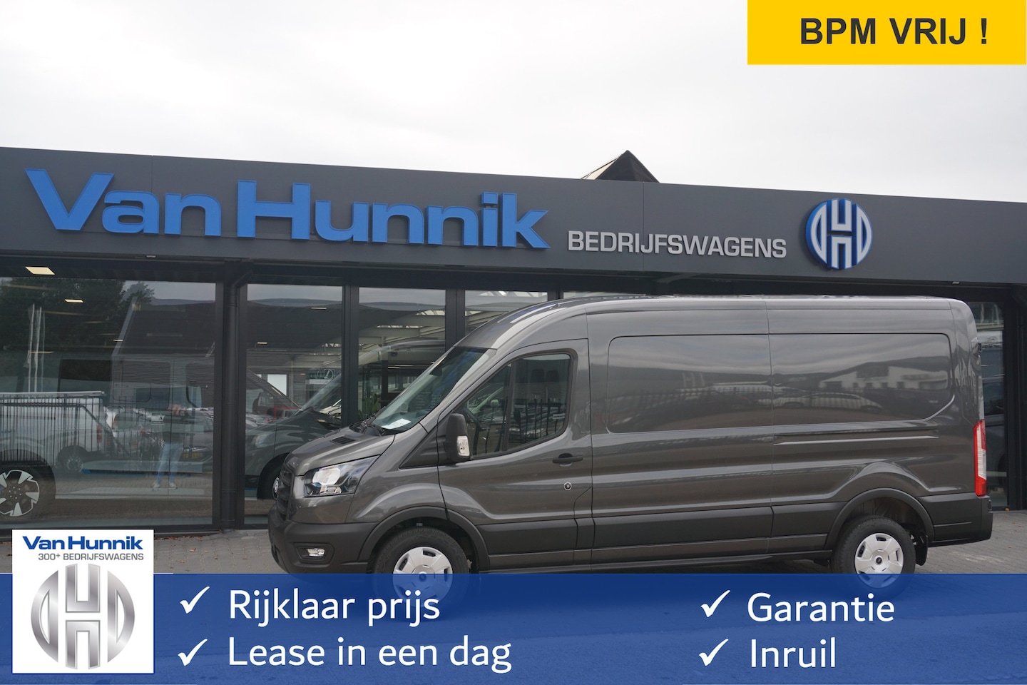Ford Transit - 350L L3H2 Trend AUT8 130PK BPM VRIJ!! 12" Sync4 Apple CP/Cam, Laadruimte Pack! NR. 617 - AutoWereld.nl