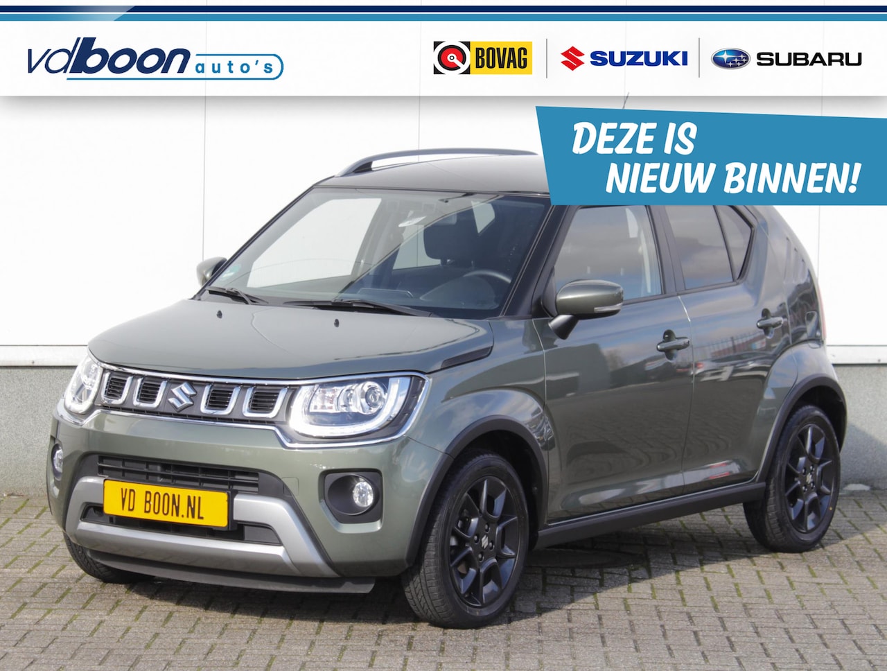 Suzuki Ignis - 1.2 Smart Hybrid Style | Clima | Cruise | Navi | Camera | All Season - AutoWereld.nl