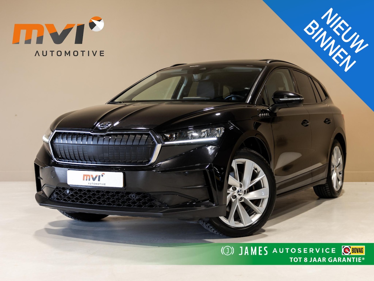 Skoda Enyaq iV - 60 SOH 91% / 180pk / Panorama dak / Trekhaak / Warmtepomp / Dodehoek herkenning / - AutoWereld.nl