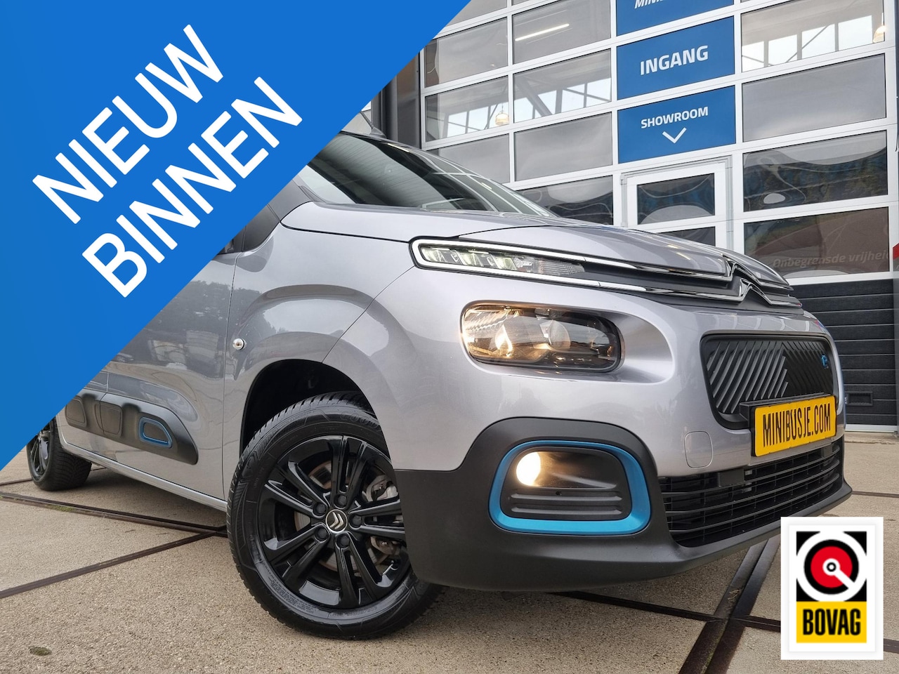 Citroën ë-Berlingo - Shine 50 kWh PANODAK / CAMERA / HUD / TREKHAAK / NAVI - AutoWereld.nl