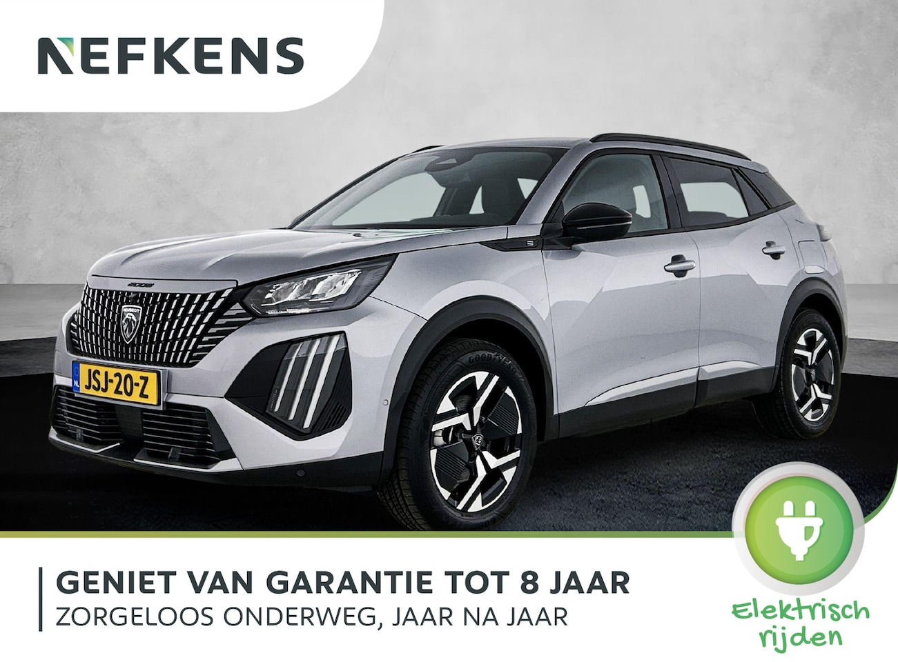 Peugeot e-2008 - SUV EV Allure Avantage 54 kWh 156pk | Accu 98% | Lage kilometerstand! | 406km WLTP Actiera - AutoWereld.nl