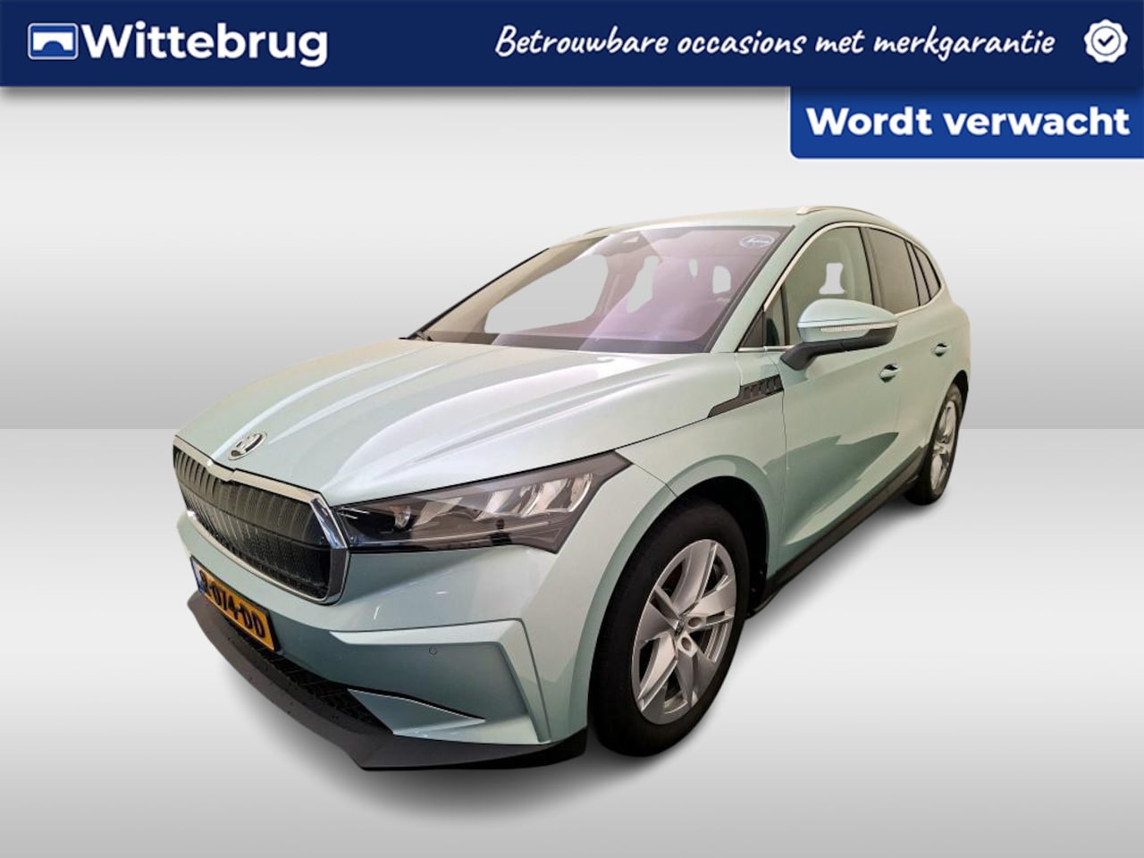 Skoda Enyaq iV - 80 / SOH 91%/ AUTOMAAT/ 300 PK/ WARMTEPOMP/ PARK.SENSOREN V+A/ 360 CAMERA/ CRUISE/ STUUR+S - AutoWereld.nl