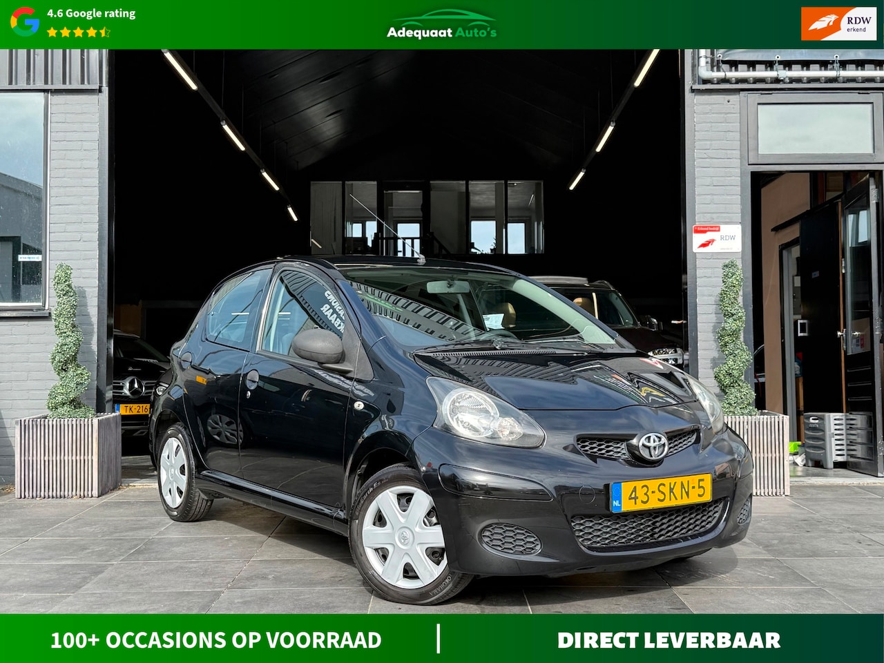 Toyota Aygo - 1.0-12V Now|1e eig|NAP|Airco|El.Ramen|5 deur|AUX - AutoWereld.nl