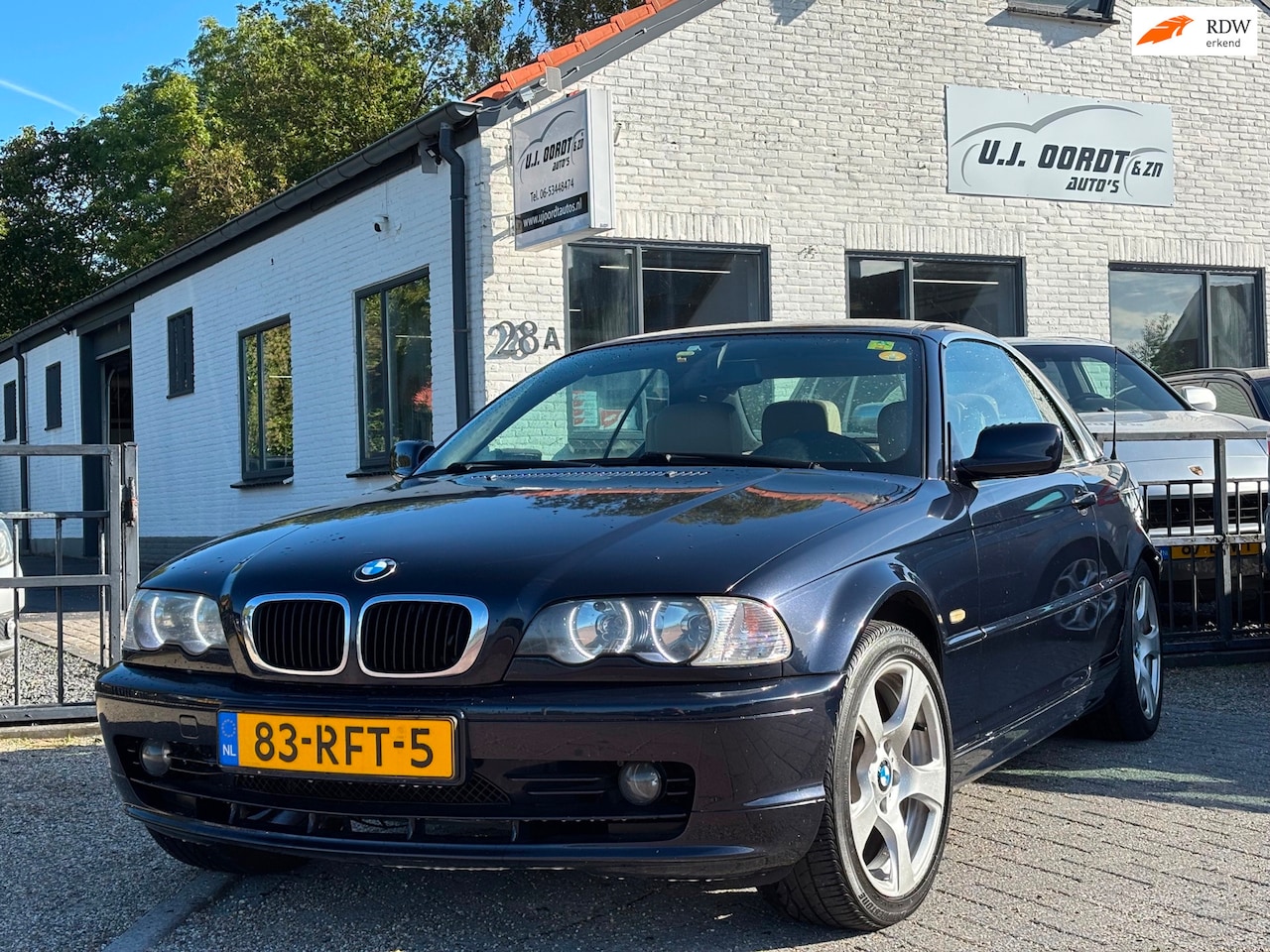 BMW 3-serie Cabrio - 318Ci hard top! nette staat ! - AutoWereld.nl