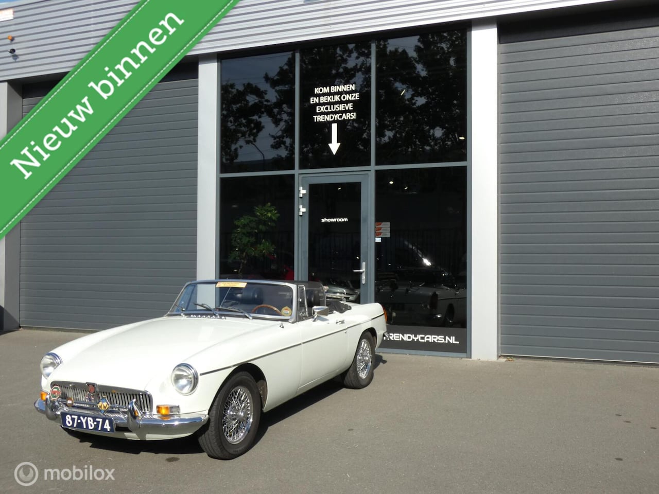MG B type - 1.8 Roadster/1e eigenaar - AutoWereld.nl