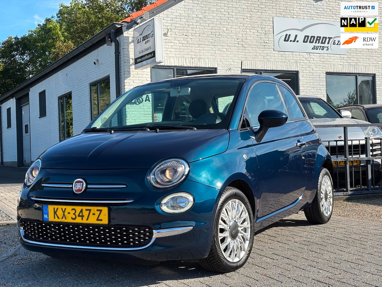 Fiat 500 - 0.9 TwinAir Turbo Lounge nieuwstaat ! Automaat! - AutoWereld.nl