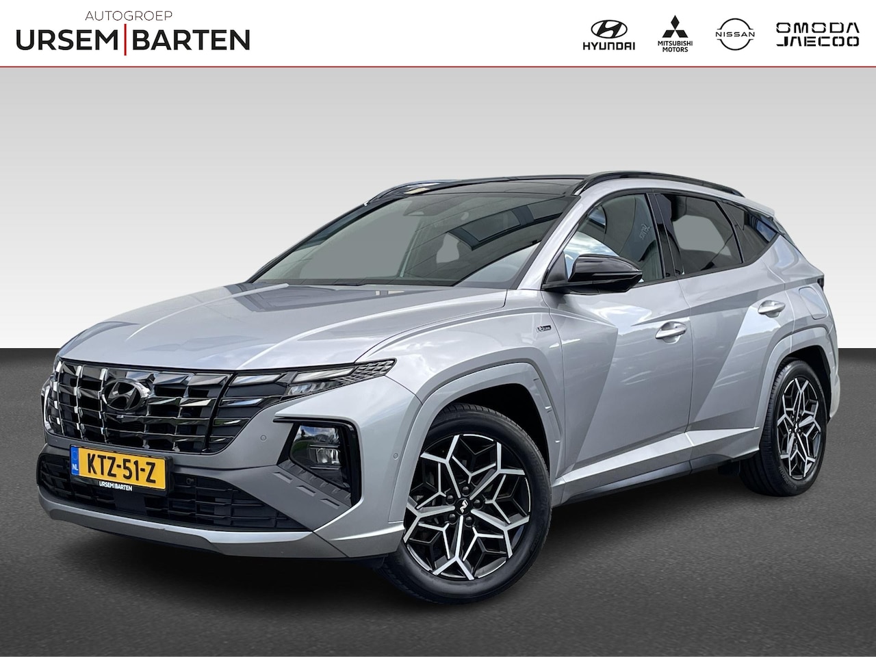Hyundai Tucson - 1.6 T-GDI PHEV N Line 4WD | Achterbank in delen neerklapbaar | Achteruitrij assistent | Ap - AutoWereld.nl