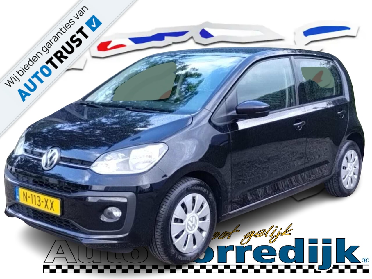 Volkswagen Up! - 1.0 BMT move up! AIRCO,STOELVERWARMING - AutoWereld.nl