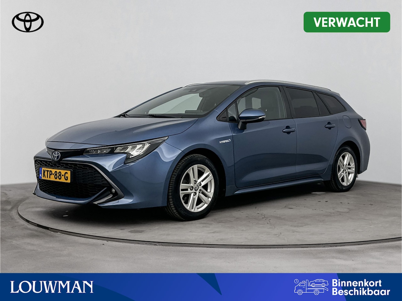 Toyota Corolla Touring Sports - 1.8 Hybrid Business Plus | Stuur-Stoelverwarming | Elek. Kofferklep | Trekhaak | - AutoWereld.nl