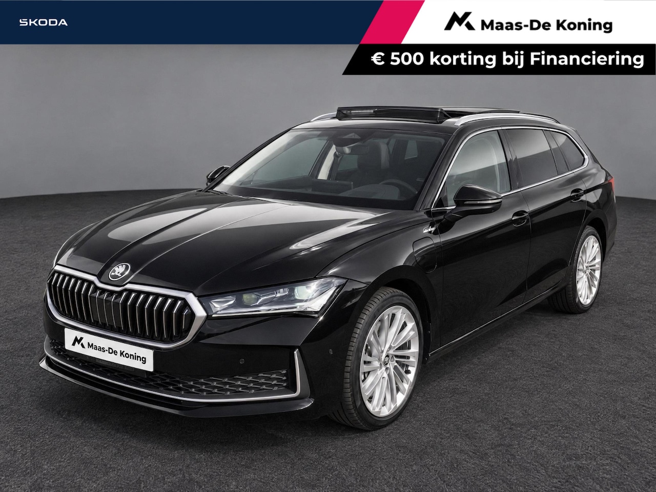 Skoda Superb - 1.5TSI 150kW/204PK PHEV Laurin & Klement · Panoramadak · Leder · Trekhaak · 360°Camera · G - AutoWereld.nl