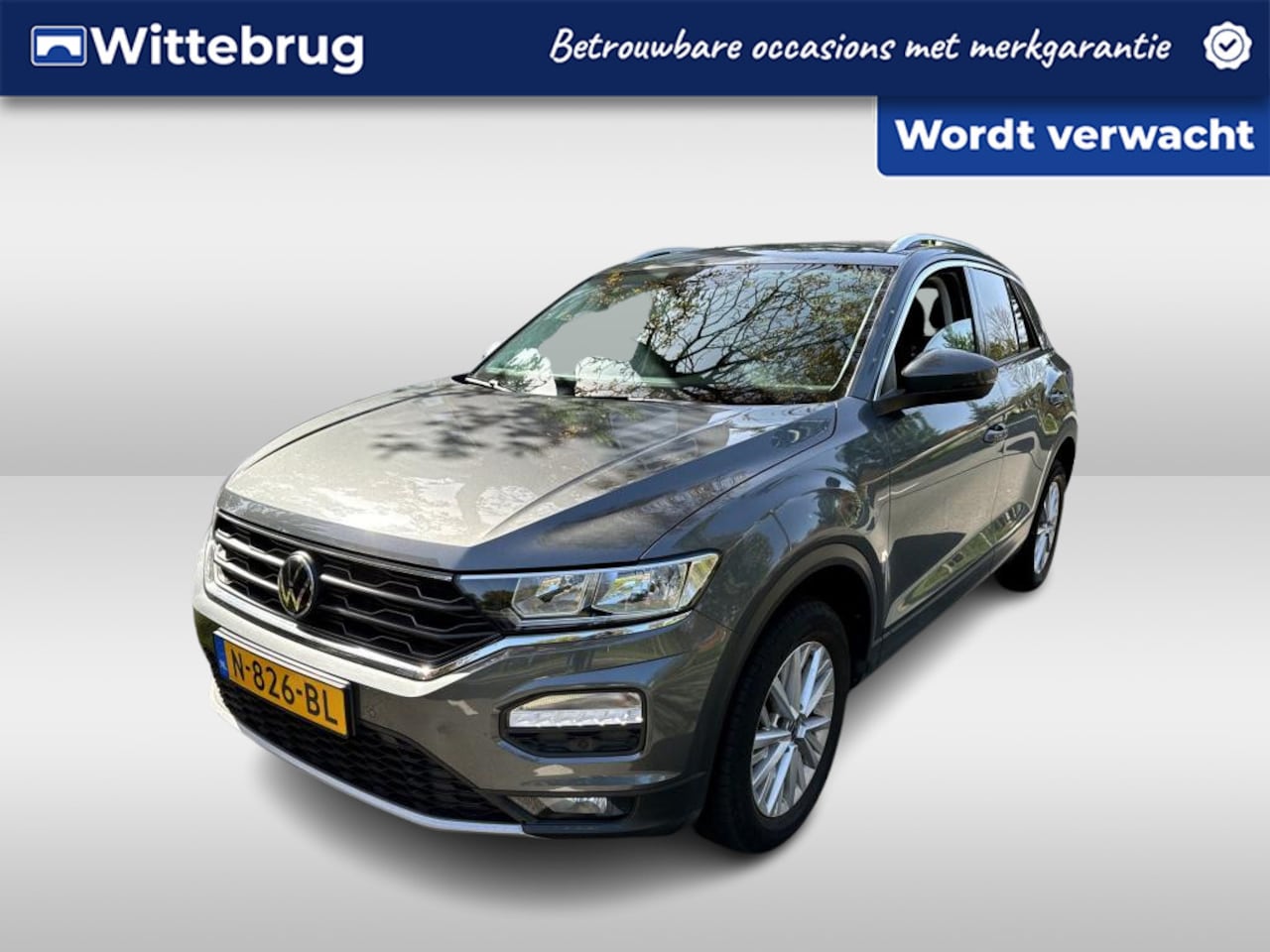 Volkswagen T-Roc - 1.0 TSI Style / TREKHAAK/ ADAPTIVE CRUISE/ PARKEER SENSOREN V+A/ NAVI/ CLIMA/ 16'' LMV - AutoWereld.nl