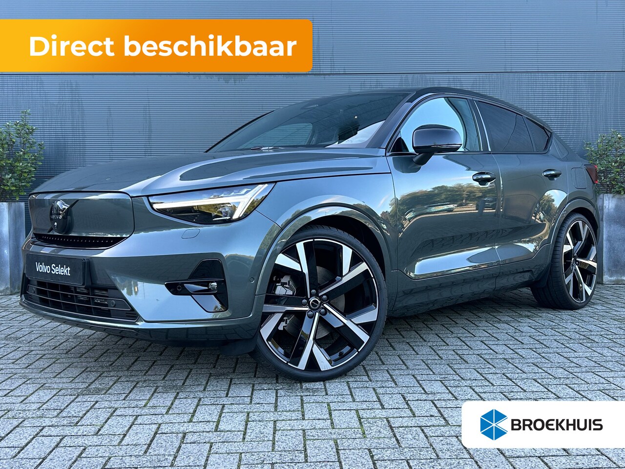 Volvo EC40 - Twin Motor Ultra Europa 82 kWh | Meegespoten bumpers | 22 inch! | HEICO sportveren | Fores - AutoWereld.nl