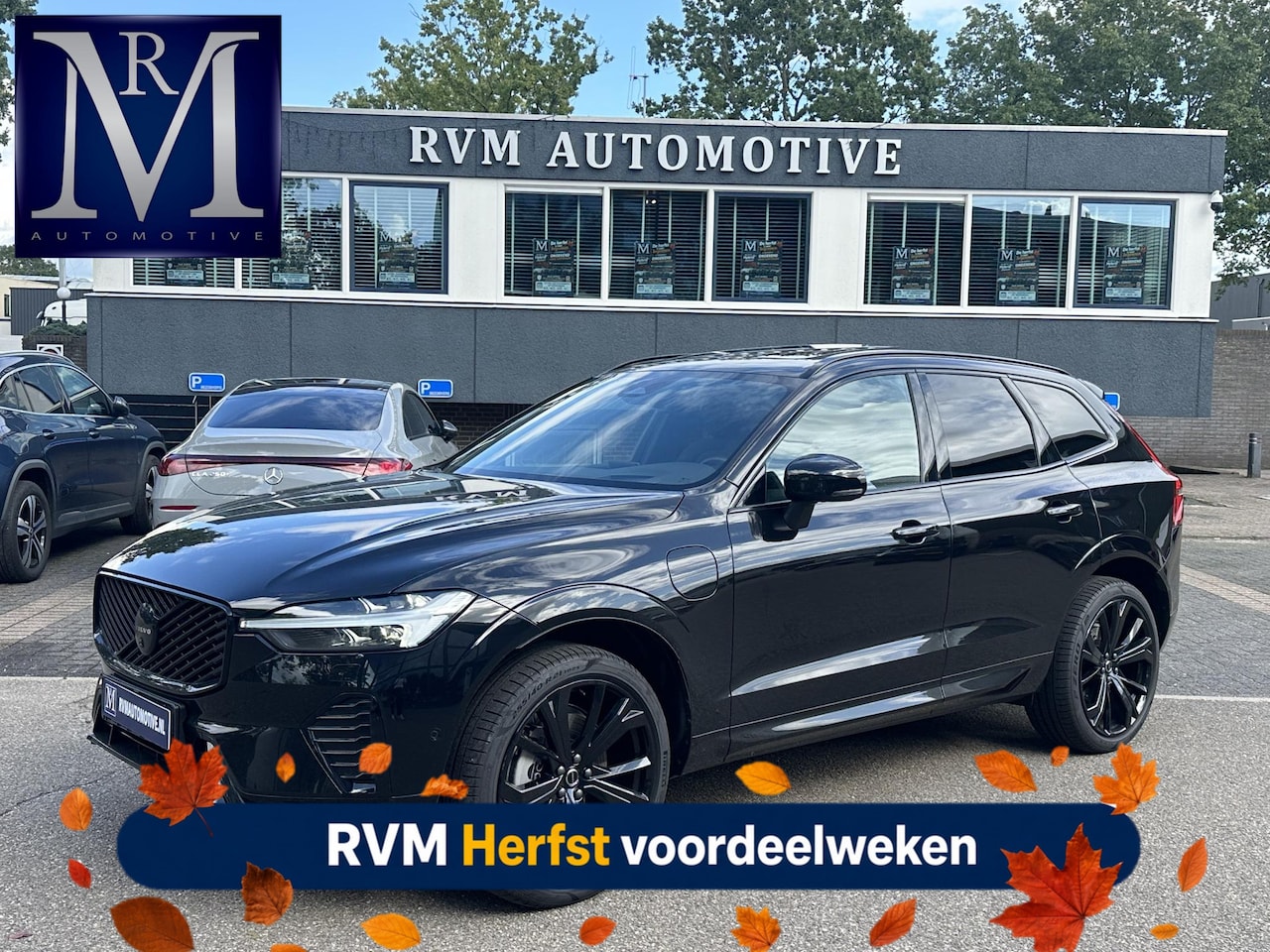 Volvo XC60 - 2.0 T6 Plug-in hybrid AWD Plus Black Edition PHEV | VAN: 59.900,- ND: 56.877,- UW HERSTVOO - AutoWereld.nl