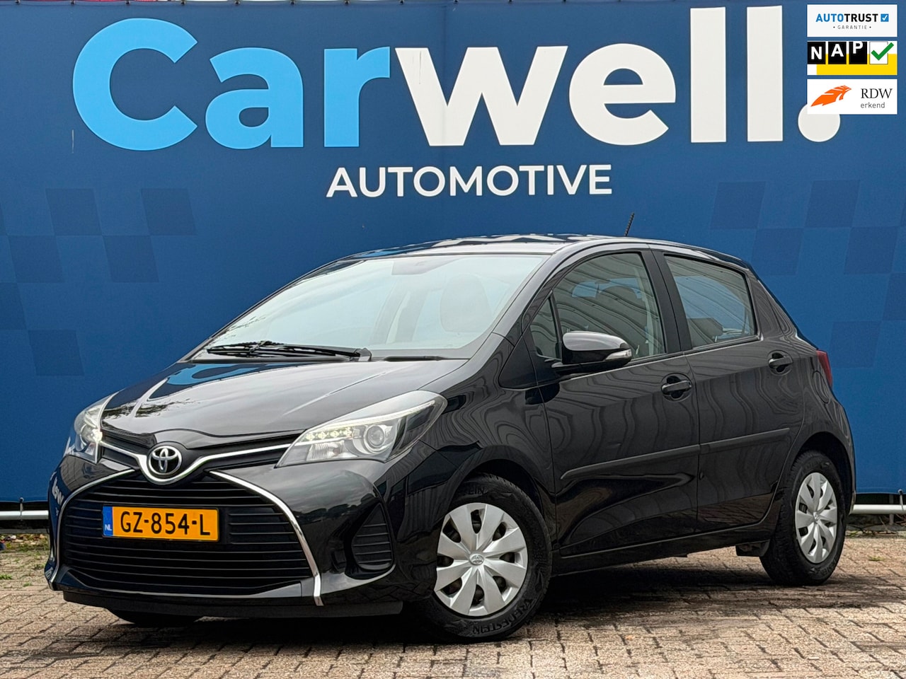 Toyota Yaris - 1.0 VVT-i Aspiration|1e Eigenaar|NieuweAPK!|Airco|Camera|Bleutooth|N.A.P|ElektrischeRamen| - AutoWereld.nl