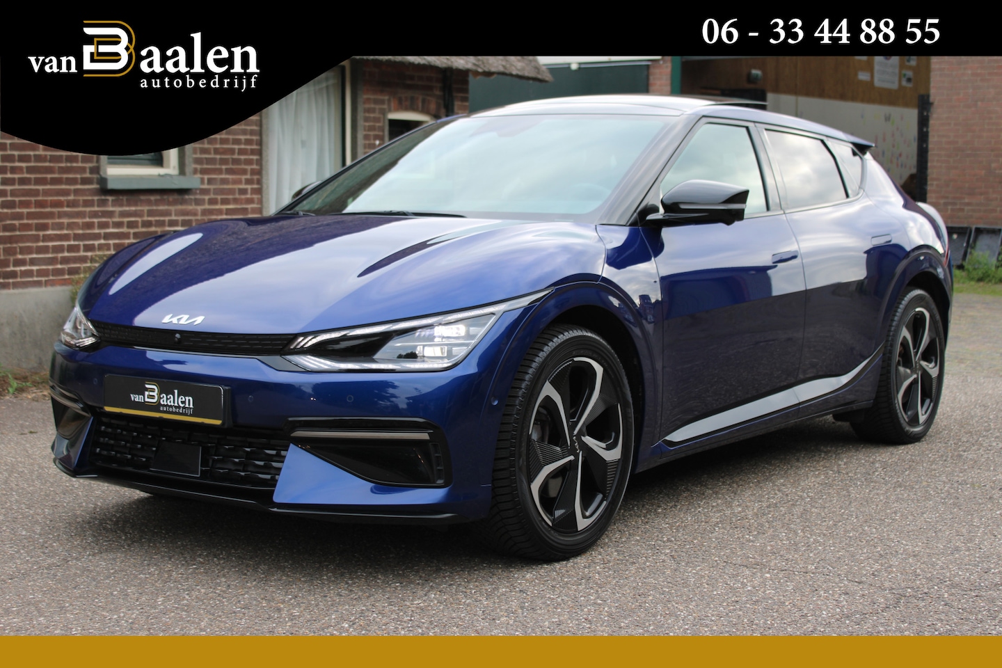 Kia EV6 - GT-Line 77.4 kWh SOh 95,4% PANO LED NAVI 111000KM!!! - AutoWereld.nl