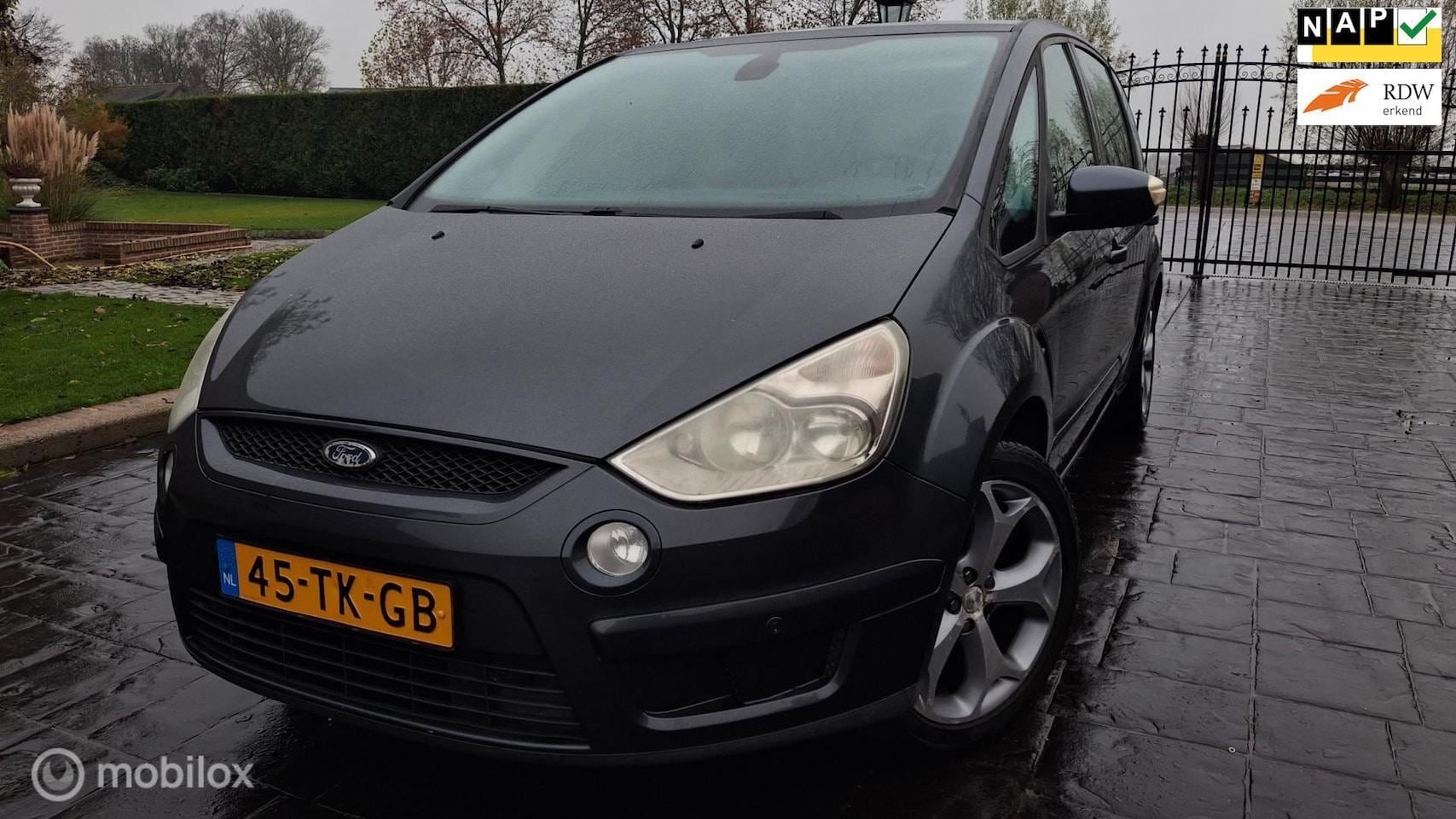 Ford S-Max - 2.0-16V 7 persoons ECC PDC Iruil Mogelijk - AutoWereld.nl