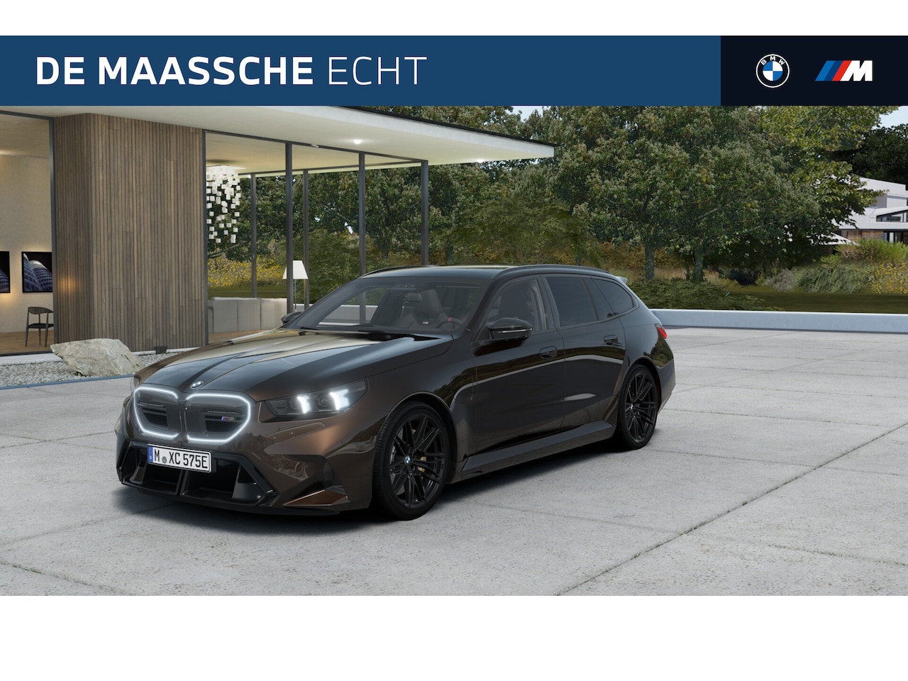 BMW 5-serie Touring - M5 Automaat / M Drive Professional / Panoramadak / Trekhaak / Bowers & Wilkins / Parking A - AutoWereld.nl