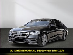 Mercedes-Benz S-klasse - 450 e Lang AMG Line Burmester Chauffeur Pakket Stoelkoeling 20 Inch 360 Camera
