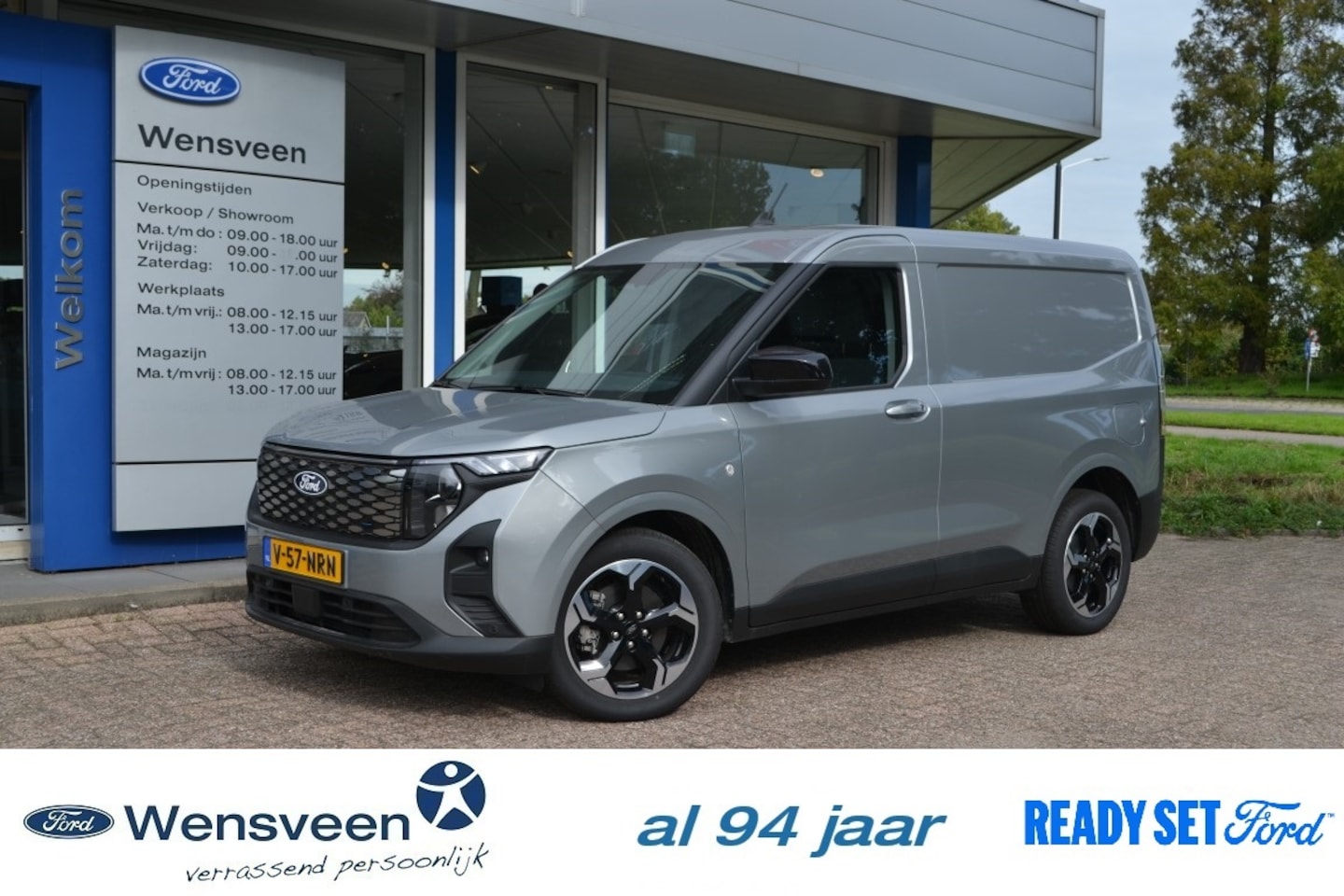 Ford Transit Courier - 43,6 kWh 136pk E Limited | driver assistance pack, trekhaak, laadruimte bescherming - AutoWereld.nl