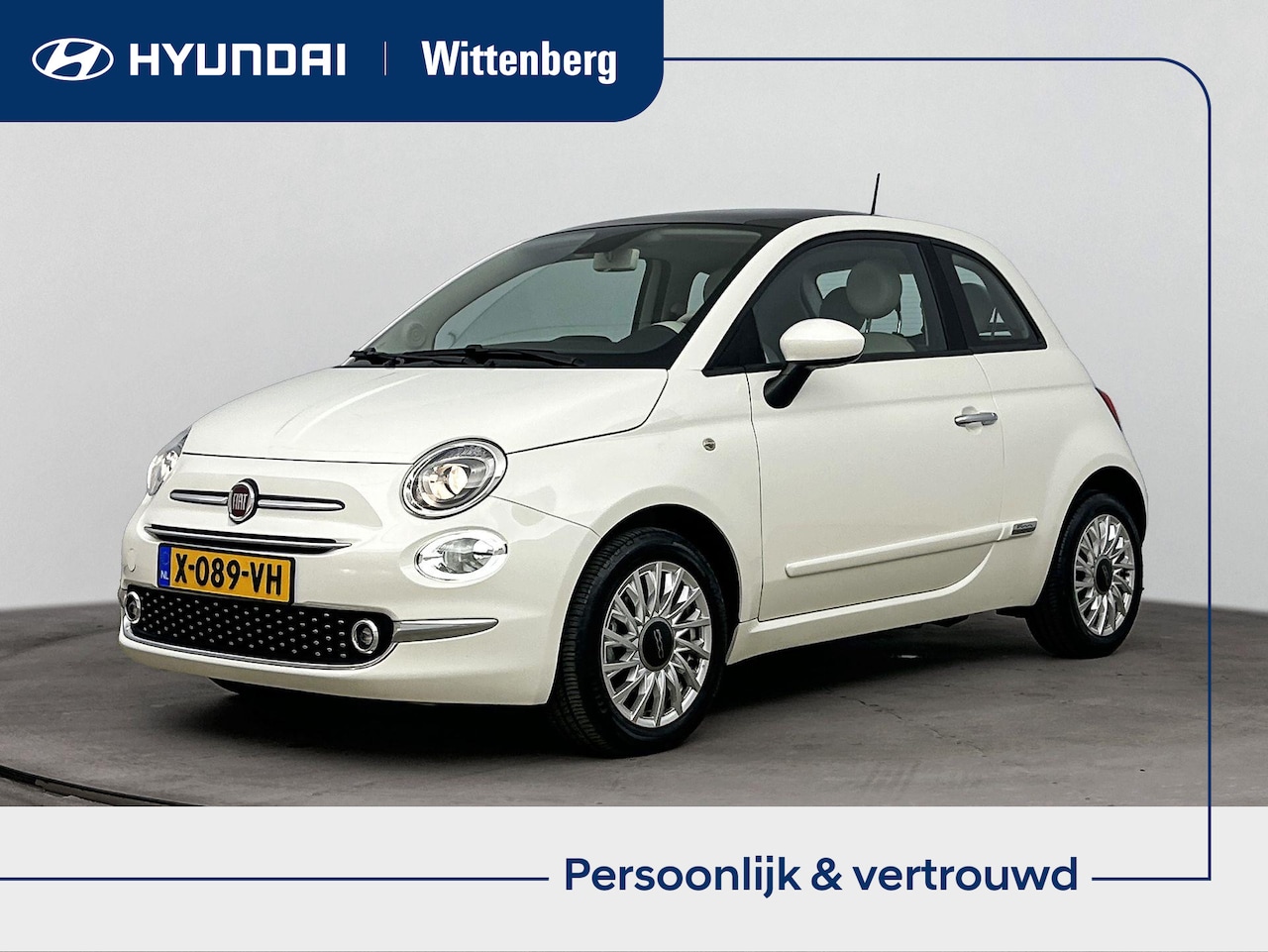 Fiat 500 - 1.0 HYBRID LAUNCH EDITION <| UNIEK! | LAGE KMSTAND! | NAVI | CLIMA | CRUISE | PANORAMADAK - AutoWereld.nl