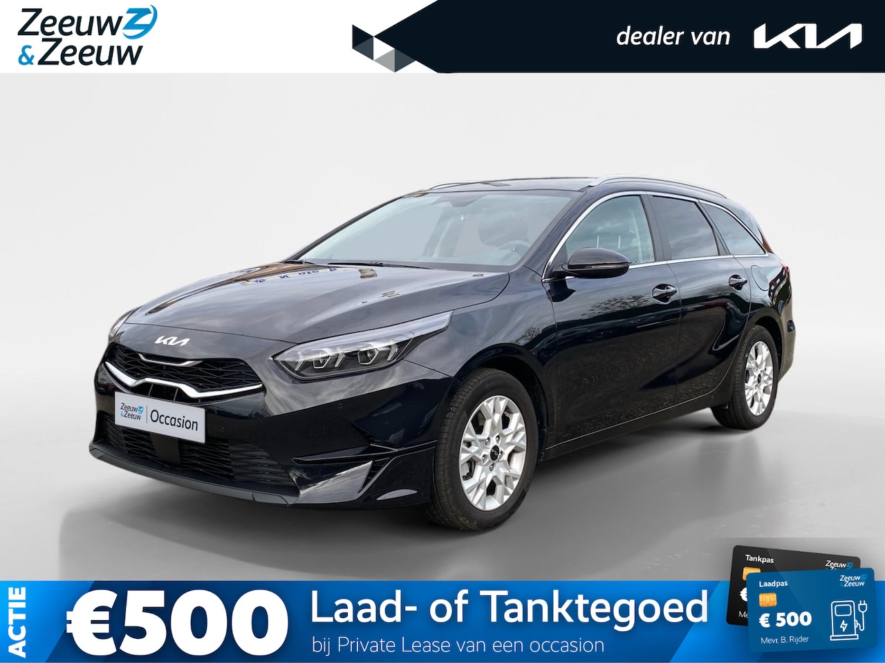 Kia Cee'd Sportswagon - Ceed 1.5T DynamicPlusLine | Automaat | Stoel + stuur verwarming | Navigatie | Climate cont - AutoWereld.nl