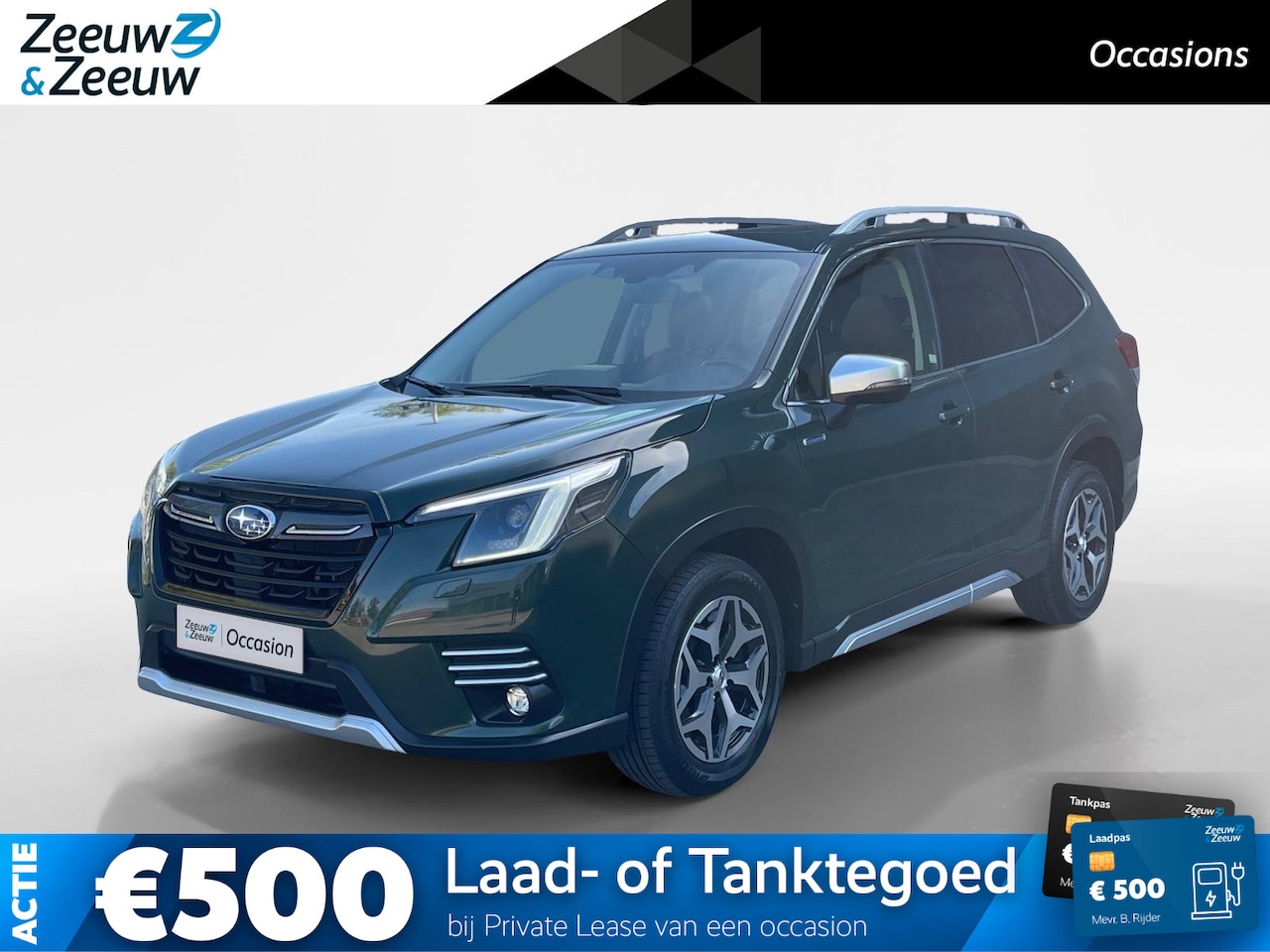 Subaru Forester - 2.0i e-BOXER Premium | Pano | Memory | 360 Camera | Elektr. Achterklep | Leder | ACC | Sto - AutoWereld.nl