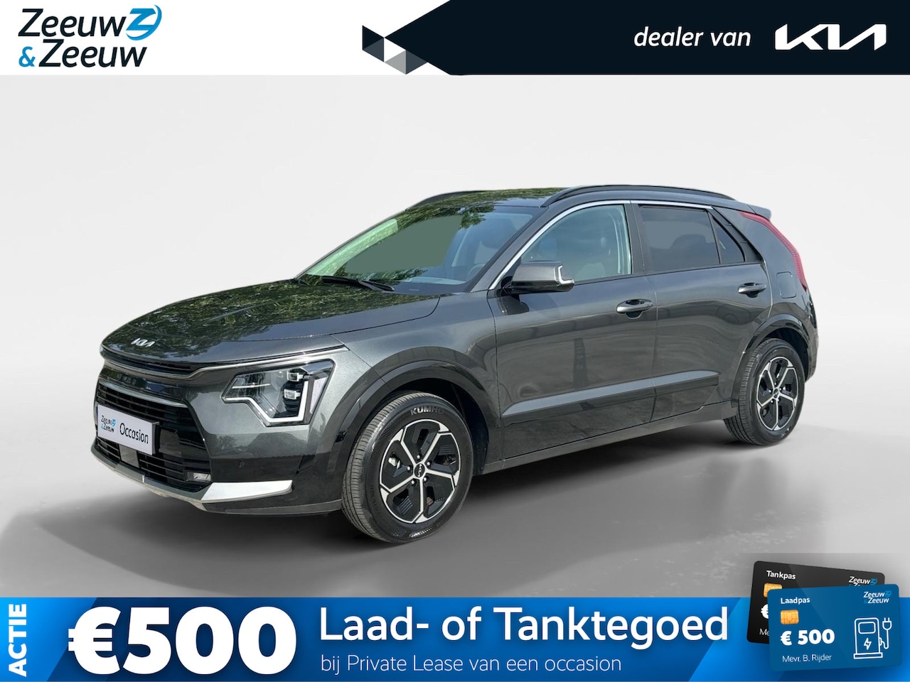 Kia Niro - 1.6 GDi Hybrid DynamicPlusLine | Navi | Clima | Camera | Adaptive Cruise | Head-Up Display - AutoWereld.nl