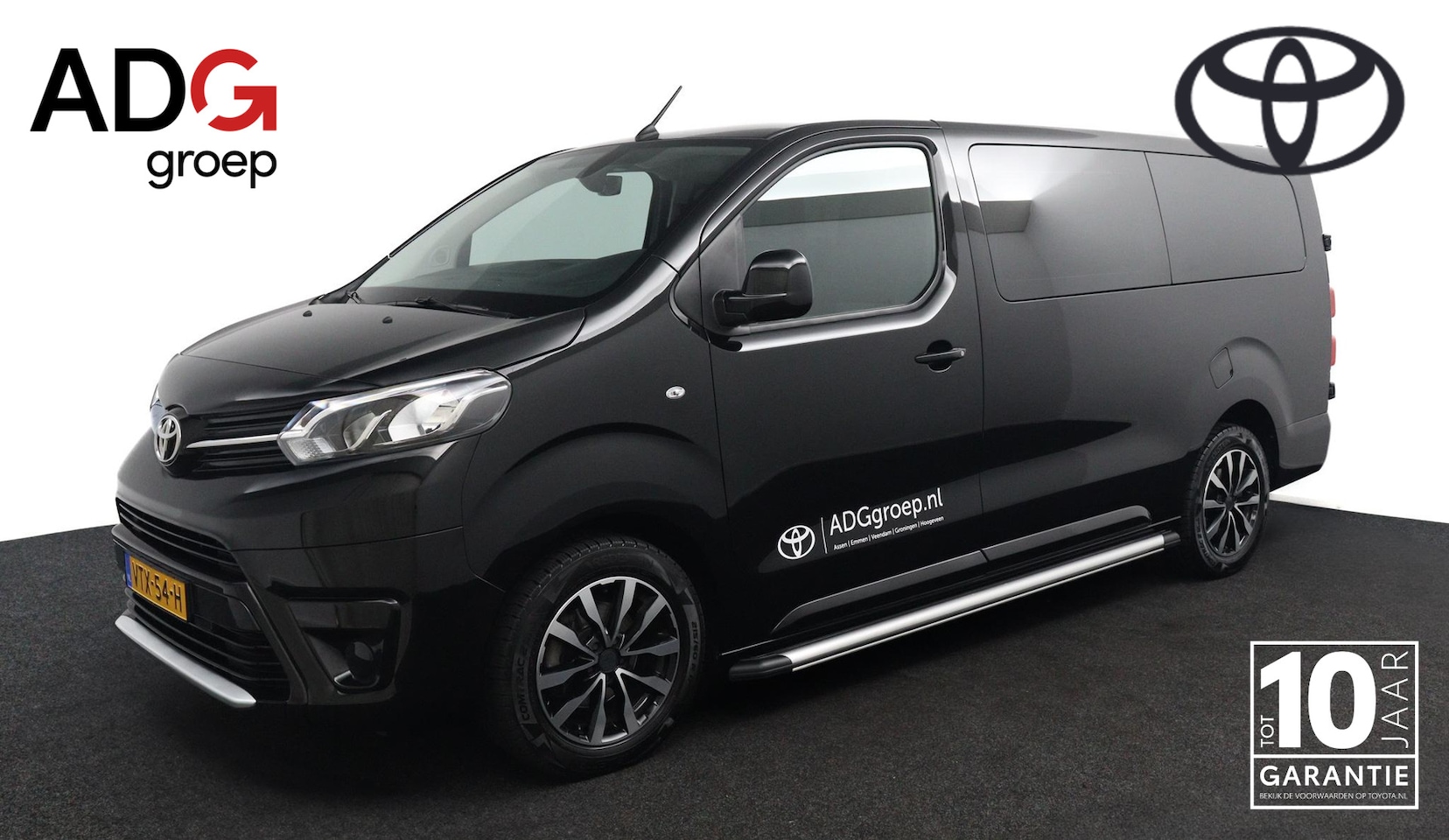 Toyota PROACE Long Worker - DC 2.0 D-4D Live | Trekhaak | Dubbele Cabine | Automaat | Lichtmetalen Velgen | Apple Carp - AutoWereld.nl
