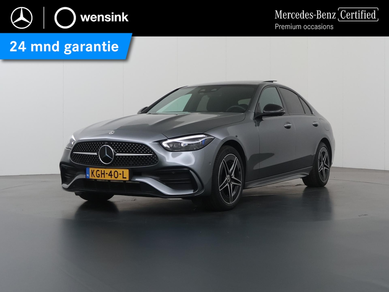 Mercedes-Benz C-klasse - 300 e AMG Line | Panoramadak | Memory | Night pakket | Digital light | - AutoWereld.nl
