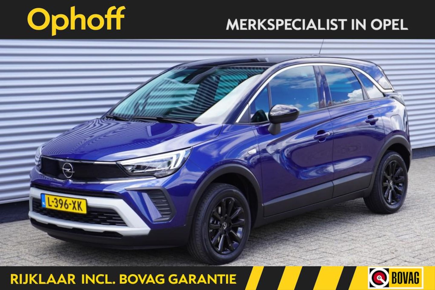 Opel Crossland - 1.2 Turbo 130pk Elegance Automaat / 1e eigenaar / Camera / Navigatie / Zwart dak - AutoWereld.nl