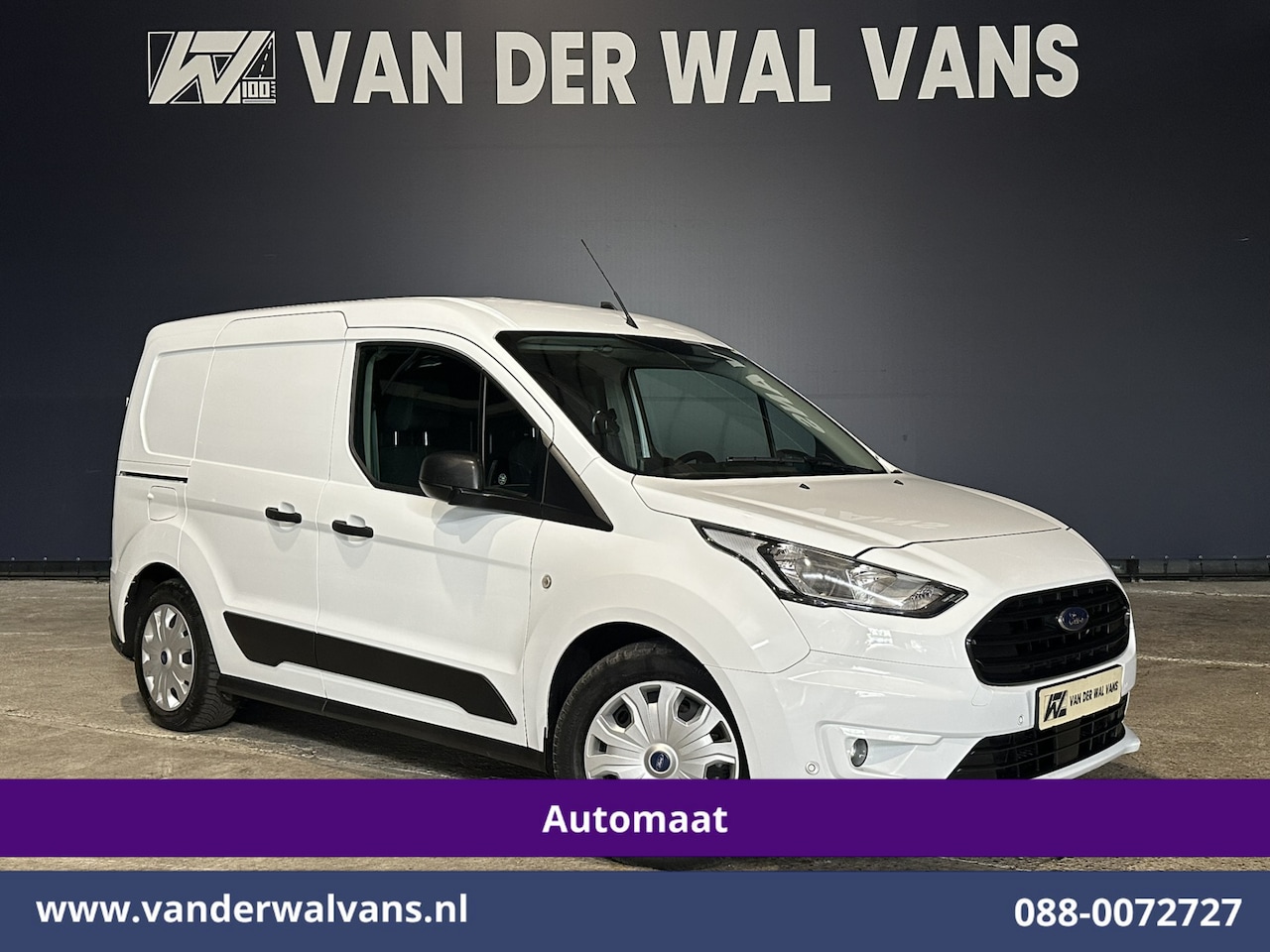 Ford Transit Connect - 1.5 EcoBlue 120pk Automaat L1H1 Euro6 Airco | Navigatie | Camera | Cruisecontrol | Apple C - AutoWereld.nl