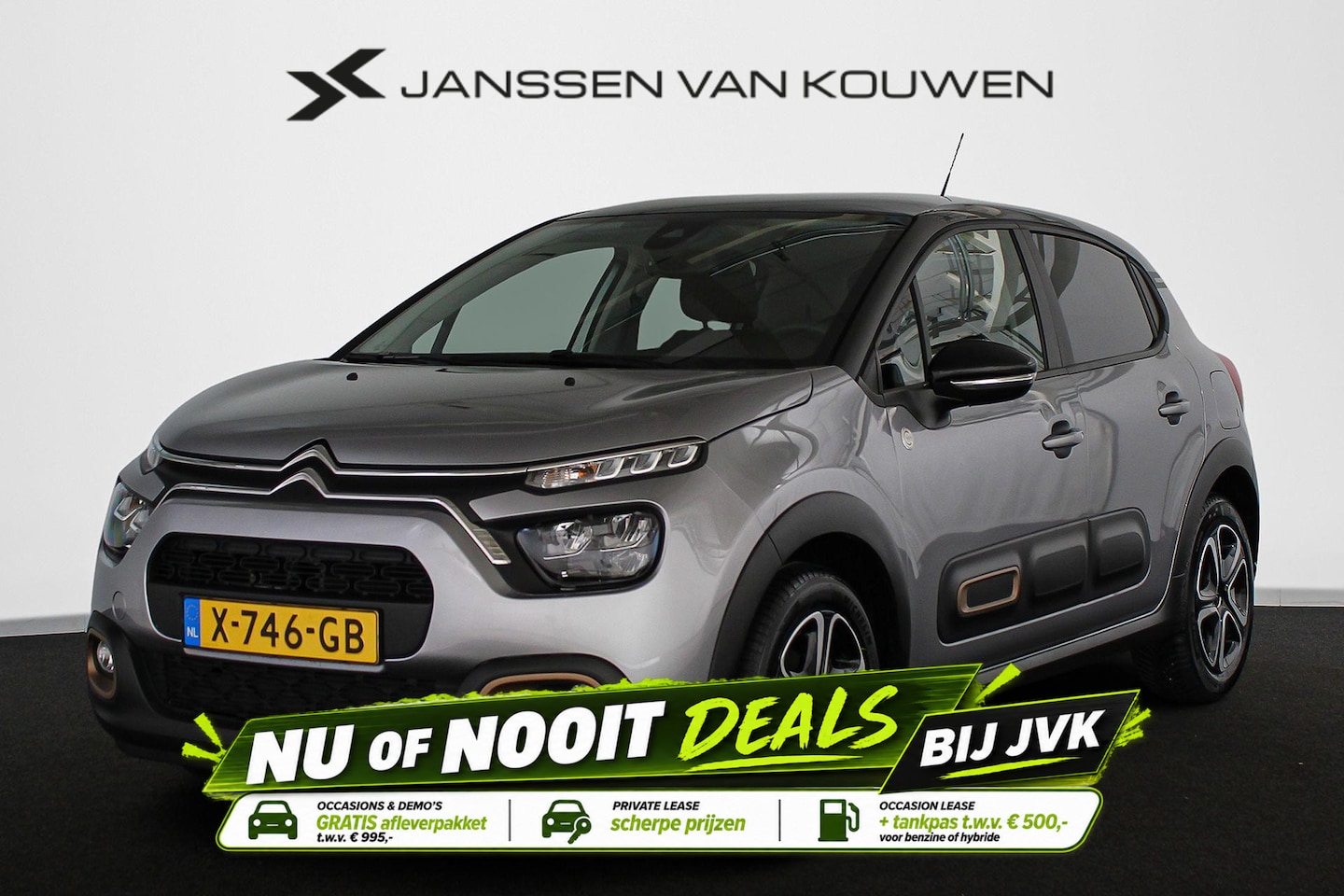 Citroën C3 - 1.2 PureTech C-Series Navigatie Stoelverwarming Parkeersensoren - AutoWereld.nl