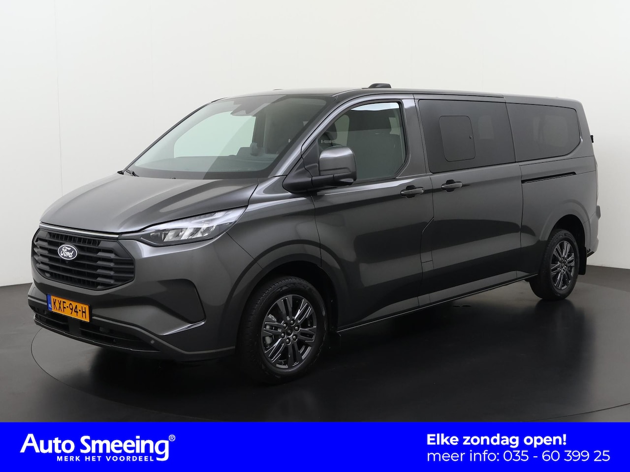 Ford Transit Custom Tourneo - 340 2.5 PHEV L2H1 Limited | incl BPM | 9 persoons | Driver Assistent Pakket | Dubbele Schu - AutoWereld.nl