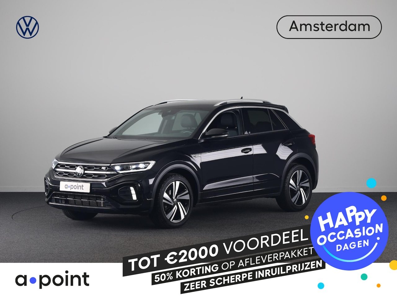 Volkswagen T-Roc - 1.5 TSI R-Line 150 PK | Automaat (DSG) | Parkeersensoren Led | Keyless entry - AutoWereld.nl