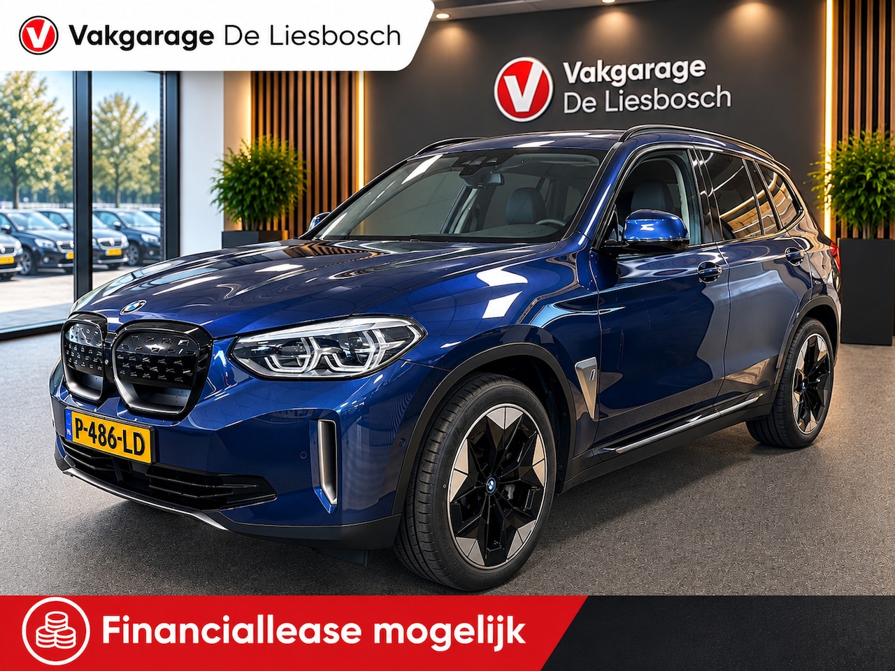 BMW iX3 - High Executive 80 kWh / Panoramadak / trekhaak / leder / head-up - AutoWereld.nl