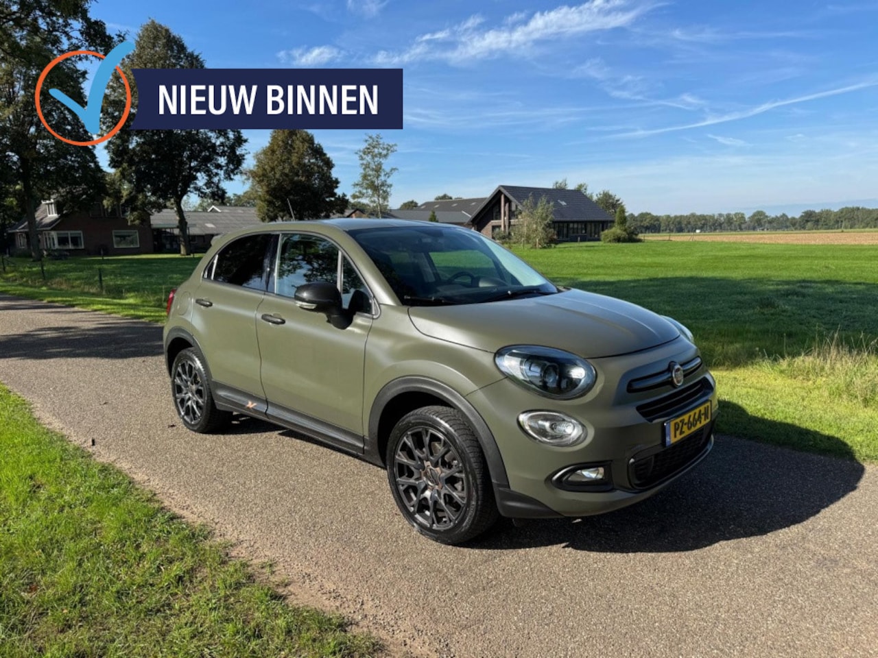 Fiat 500 X - 1.4 T M-Air S-Design | Navigatie | Half Leder | Trekhaak | Climate Control - AutoWereld.nl