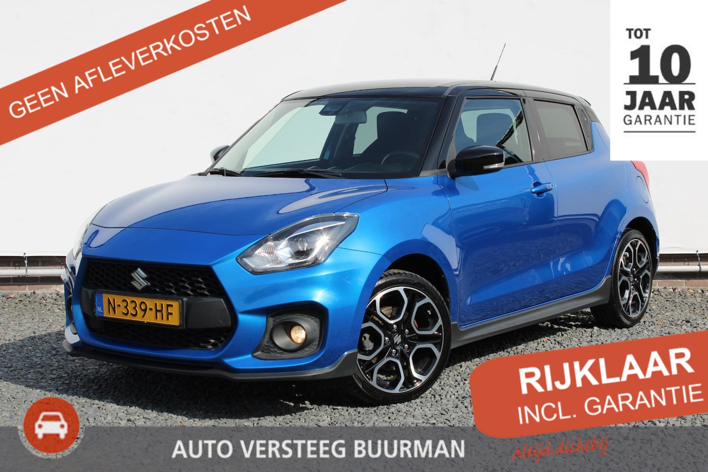 Suzuki Swift - 1.4 Sport Smart Hybrid ORG NL, 1e Eig. Dealer onderhouden, Applecarplay/Androidauto - AutoWereld.nl